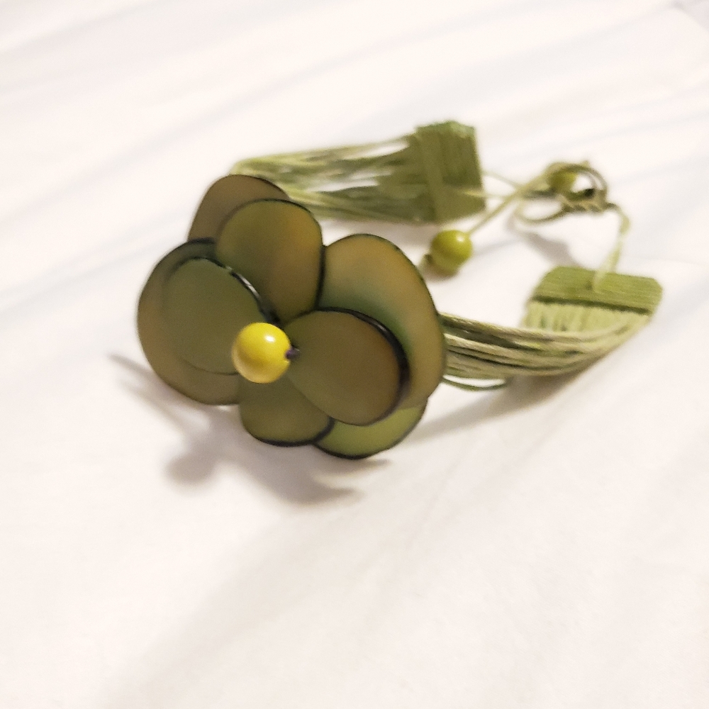 Handmade bracelet from Peru